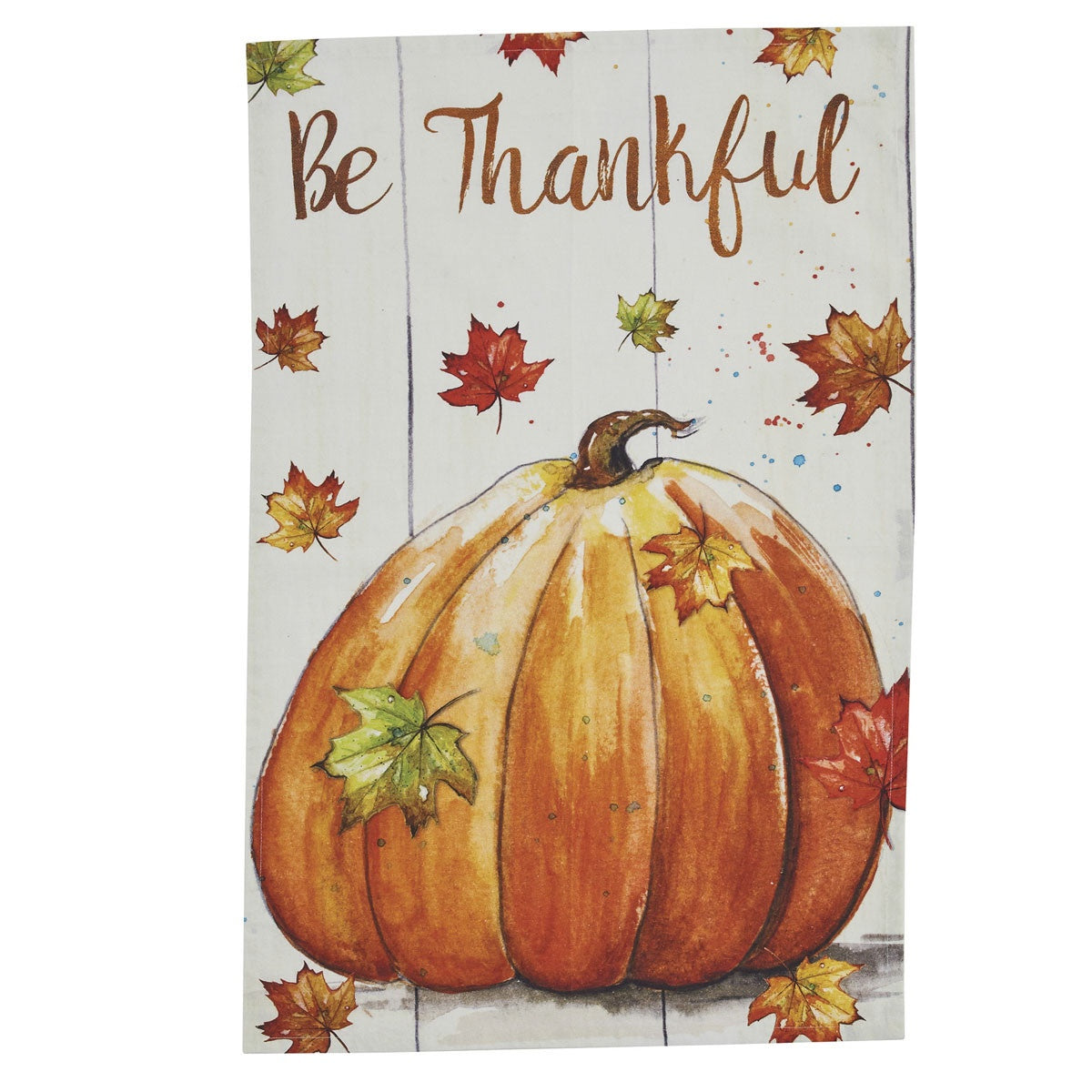 Be Thankful Pumpkins Dishtowel