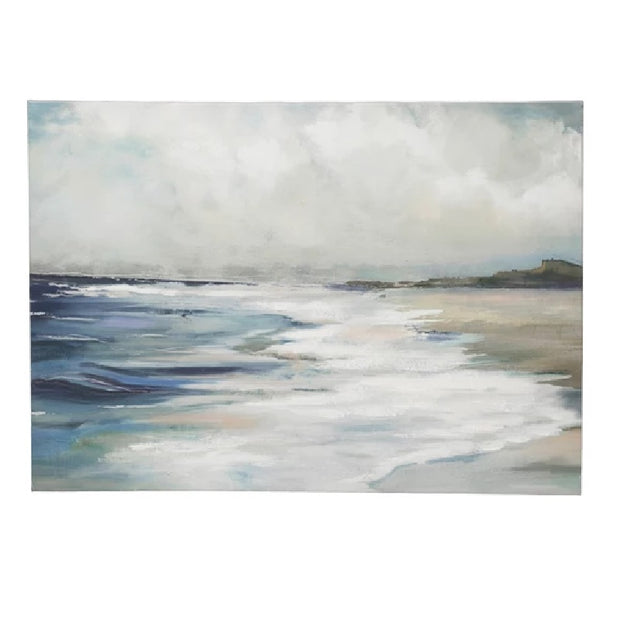 Beach Scene On Canvas