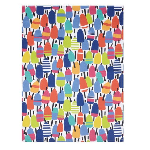 Colorful Buoy Kitchen Towel
