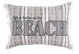Better At The Beach Pillow
