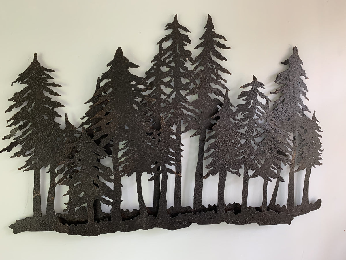 Large Forrest Wall Art