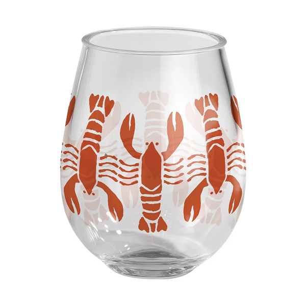 Blue Crab Stemless Wine Cup Wine Cup Stemless Wine Cup 