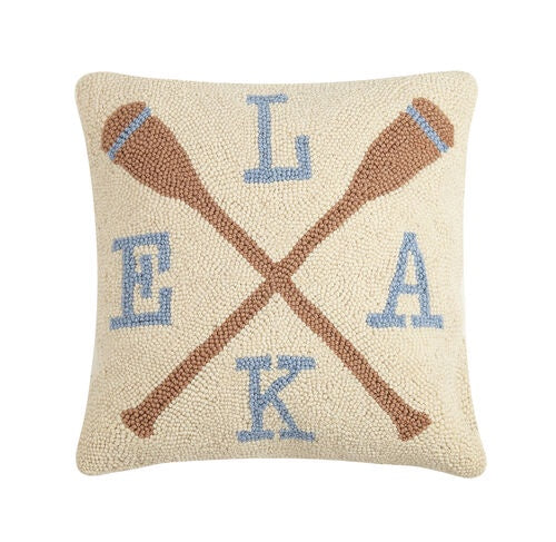 Square Lake Oars Pillow