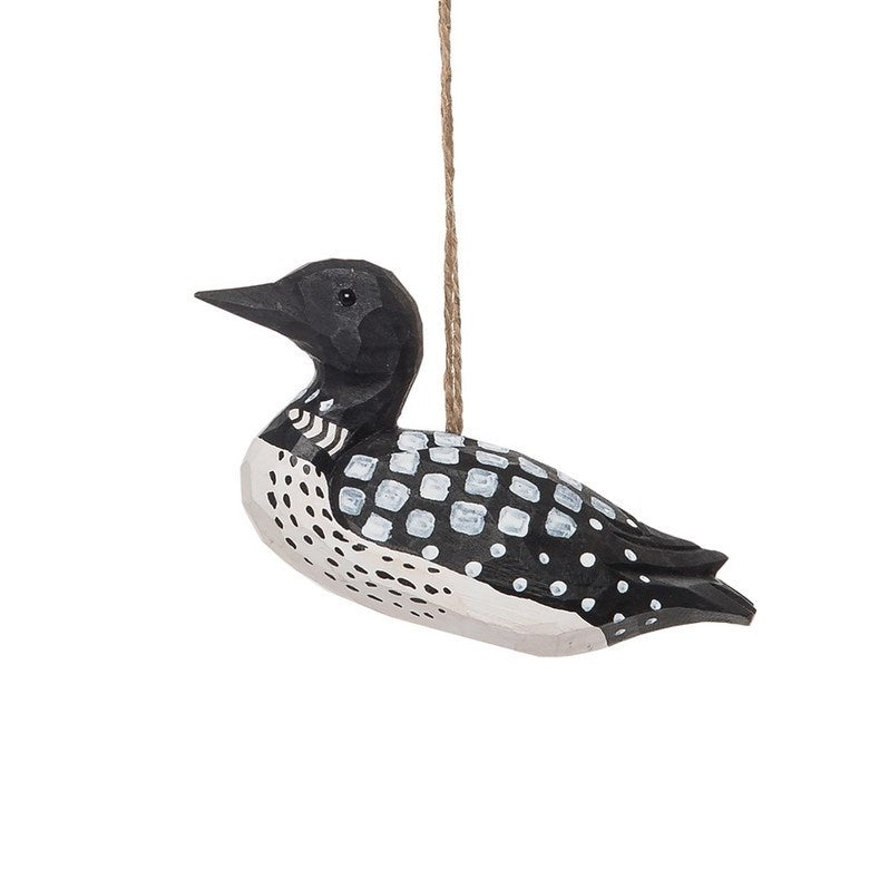Wood Loon Ornament