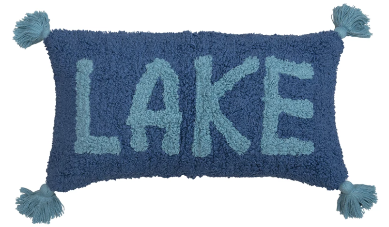"Lake" Lumbar Pillow