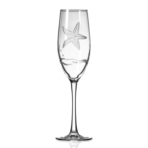 Starfish Champagne Flute